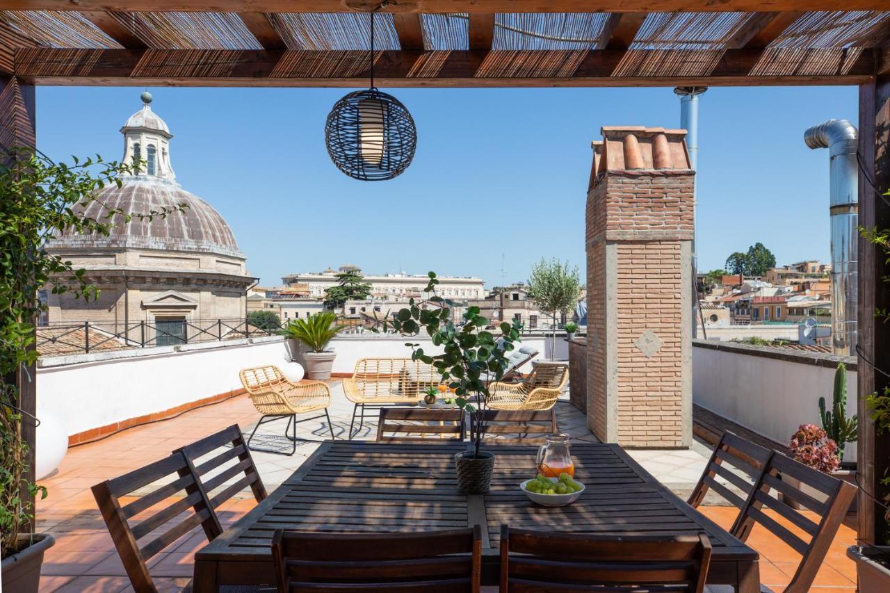 Iflat Monti Penthouse Panoramic View Apartment Rome Exterior photo