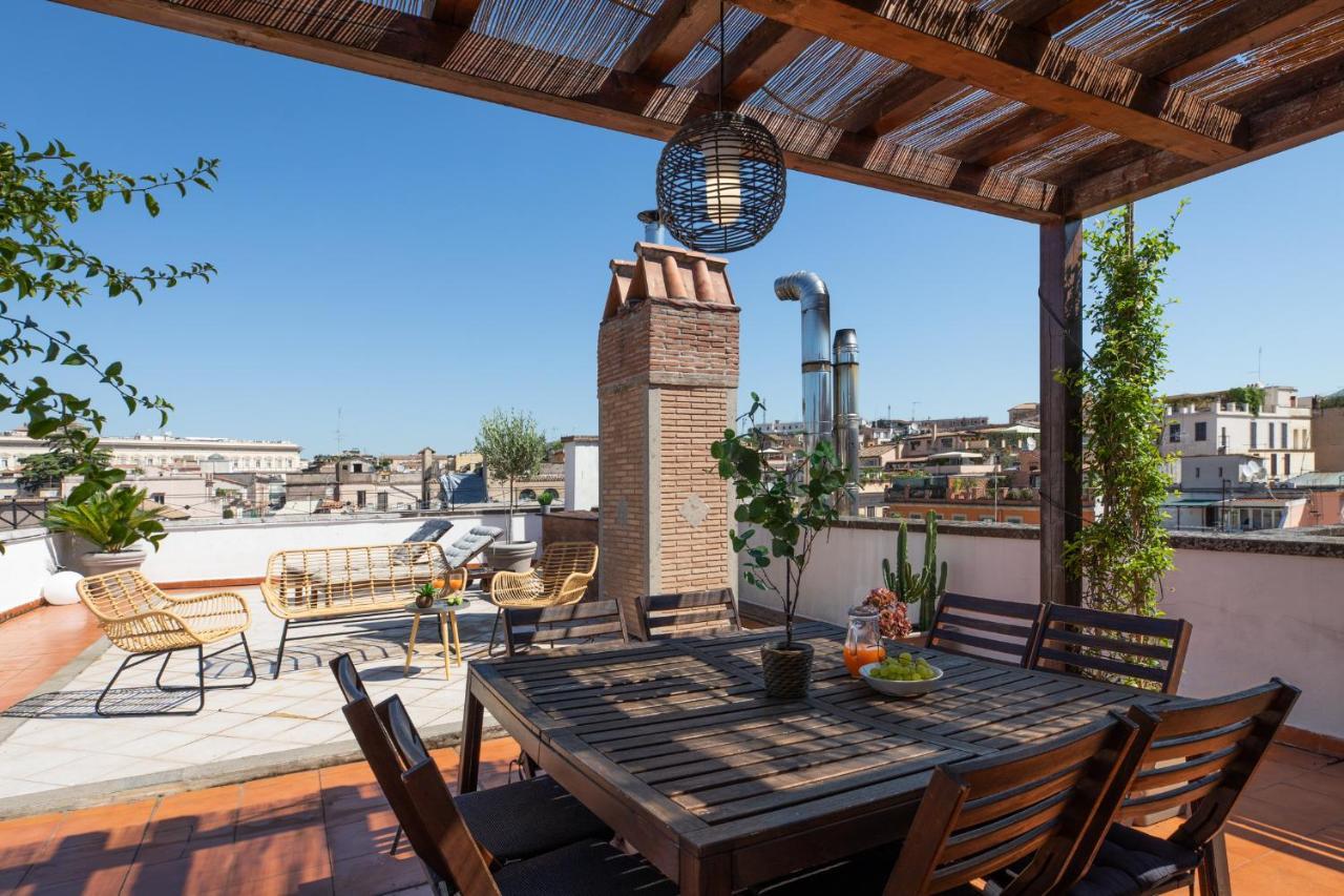 Iflat Monti Penthouse Panoramic View Apartment Rome Exterior photo
